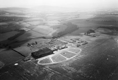 Perth Aerodrome from the air 1947